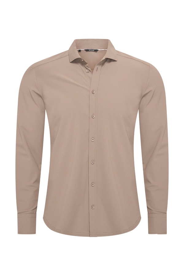 Mi Piace mannen travel shirt in de kleur falcon